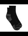 Extra Large, Black, All-Season Cotton Quarter Work Sock, 3-Pack